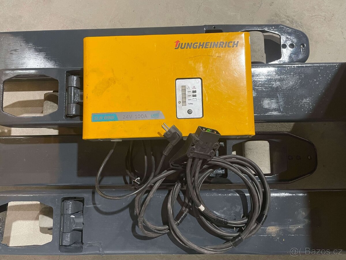 Set elektrických paletových vozíků Jungheinrich - 9