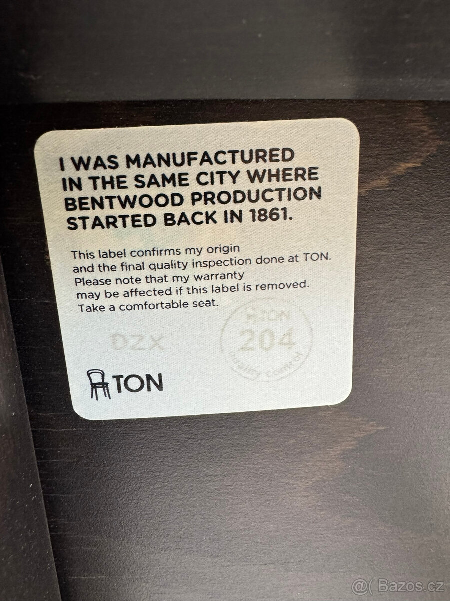 Zánovní křesla TON Merano IHNED K POUŽITÍ 3 kusy - 9