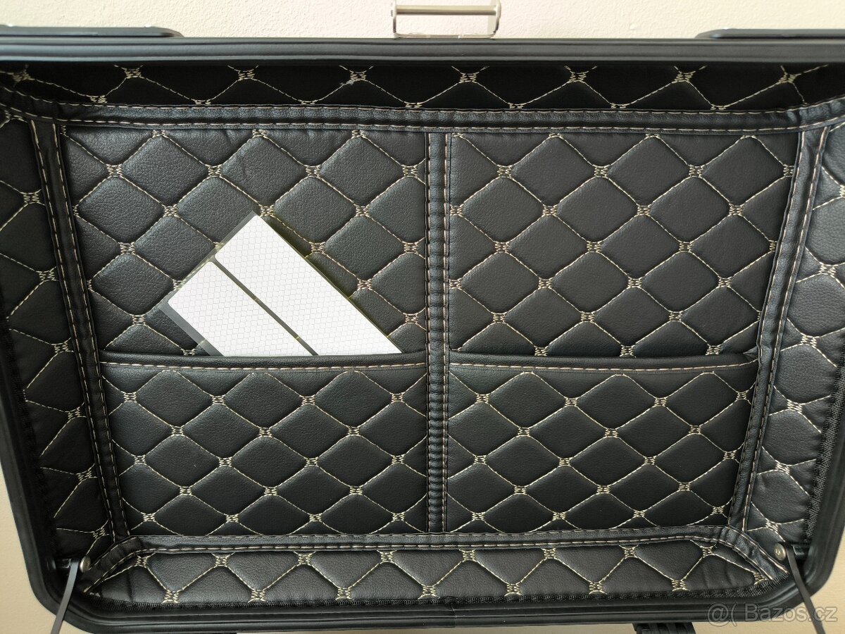 Zadní motokufr TopCase 65L hliníkový stříbrný - 9