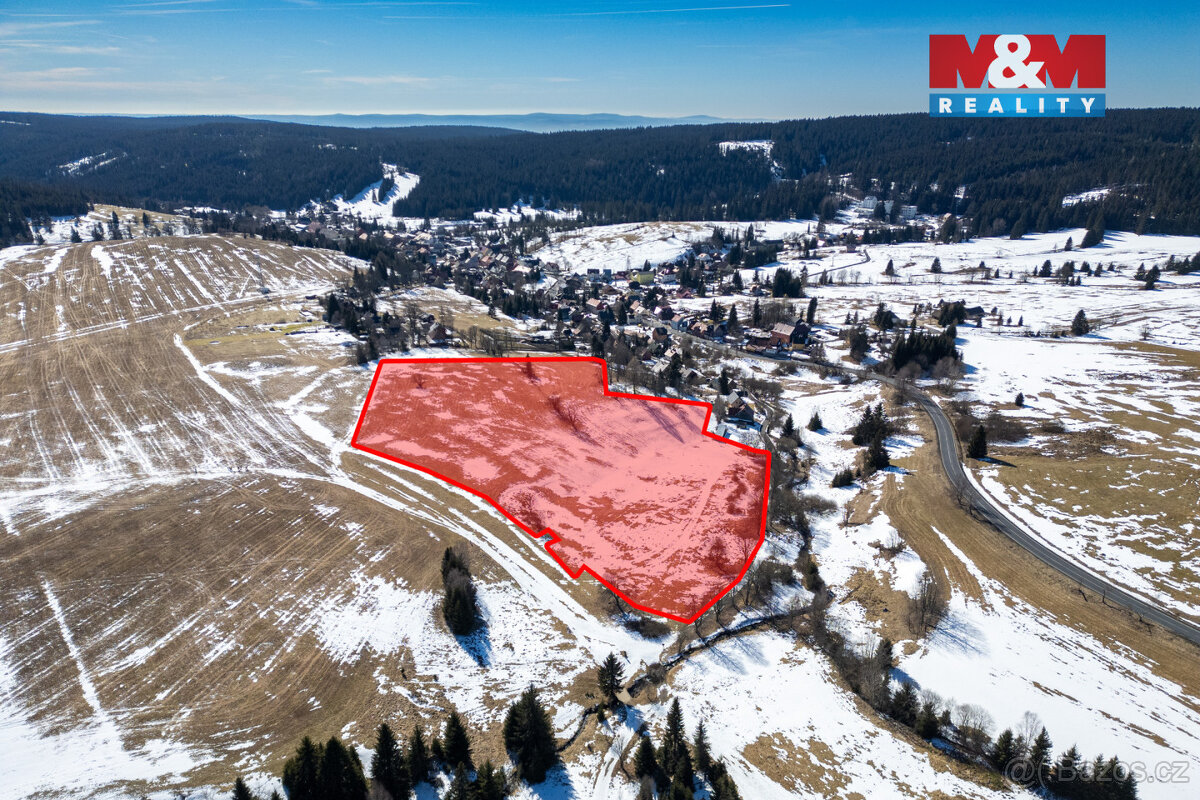 Prodej louky, 34345 m², Pernink - 9