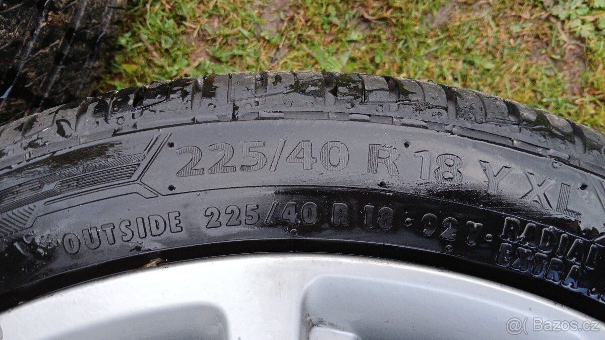 Sada disků Zenith pro Škodu Octavii II RS 225/40 R18 - 9