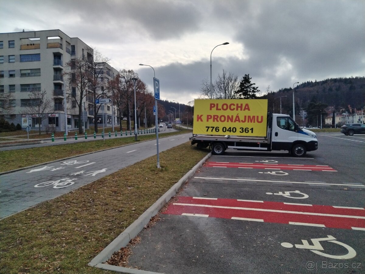 Mobilní billboard Zlín, reklamní plocha k pronájmu - 9