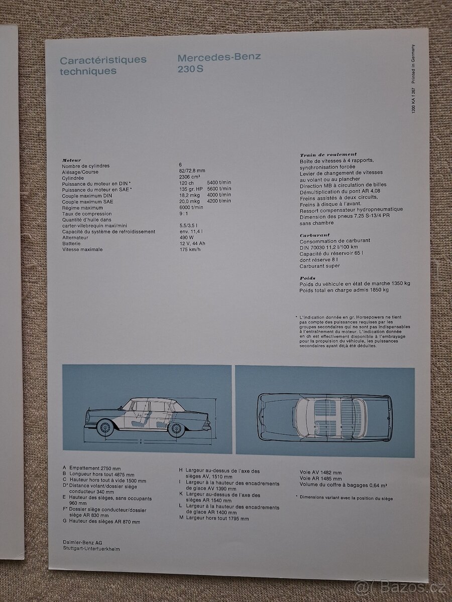 Mercedes 230 S - 9