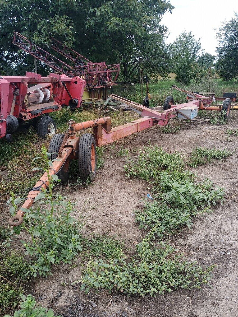 rozpredam kombajn NH626 vozik adapter - 9