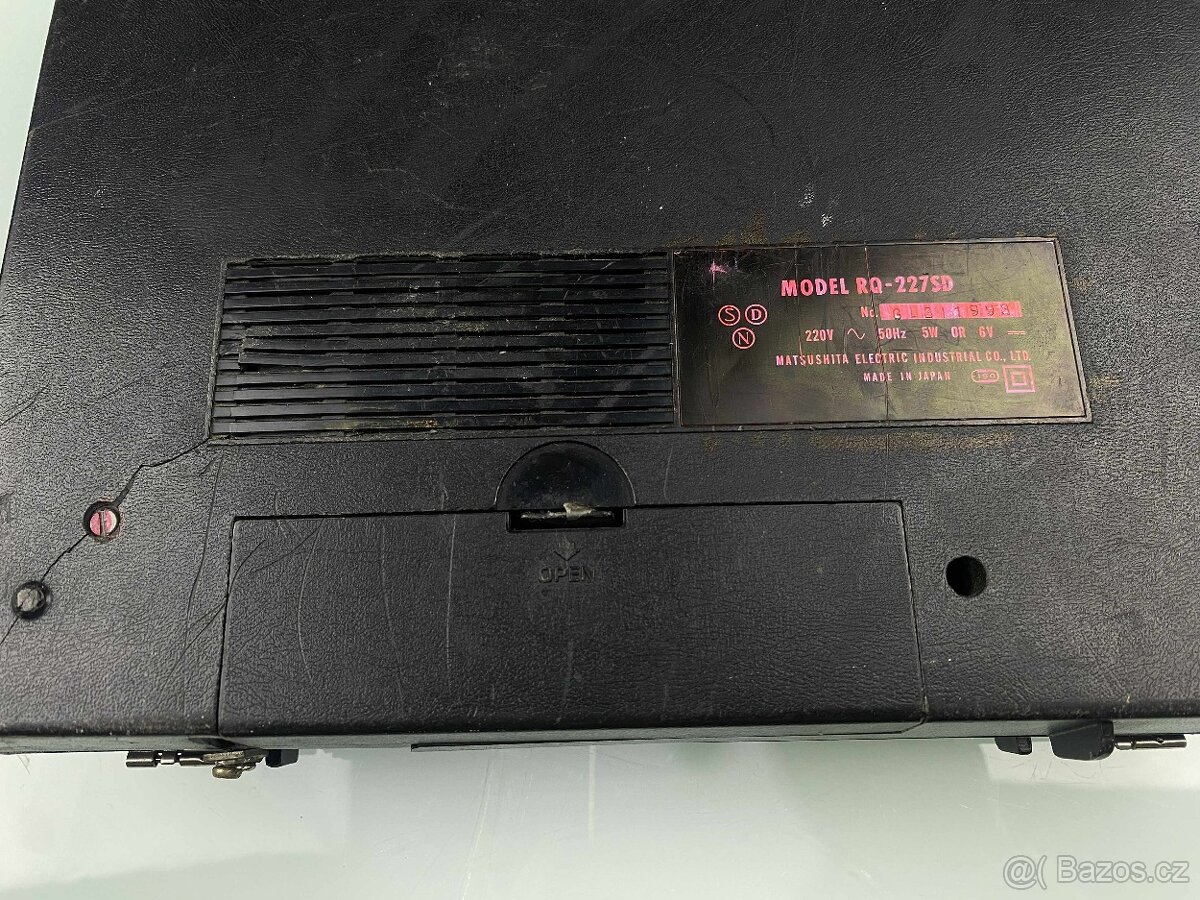 Kazetový přehrávač/rekordér - 9