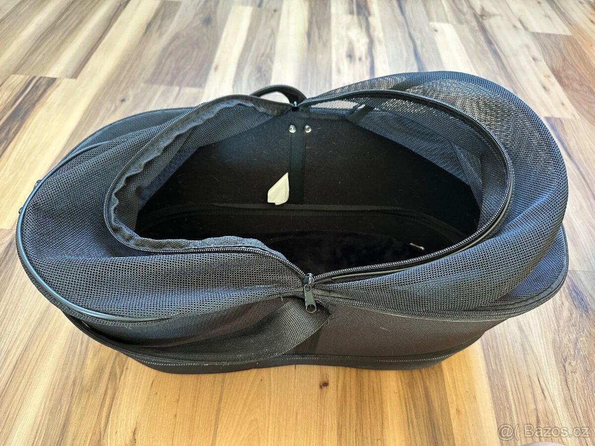 Přepravka/koš na psa na nosič - 9