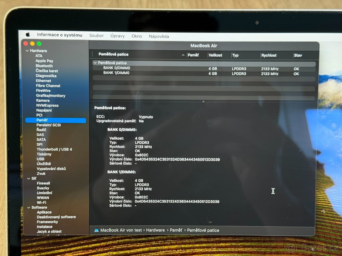 MacBook Air 13" i5 2018 | 8GB RAM | 128GB - 9