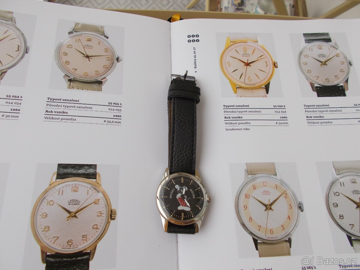 krasne nove dárkove hodinky prim HMT Mickey Mouse funkcni - 9