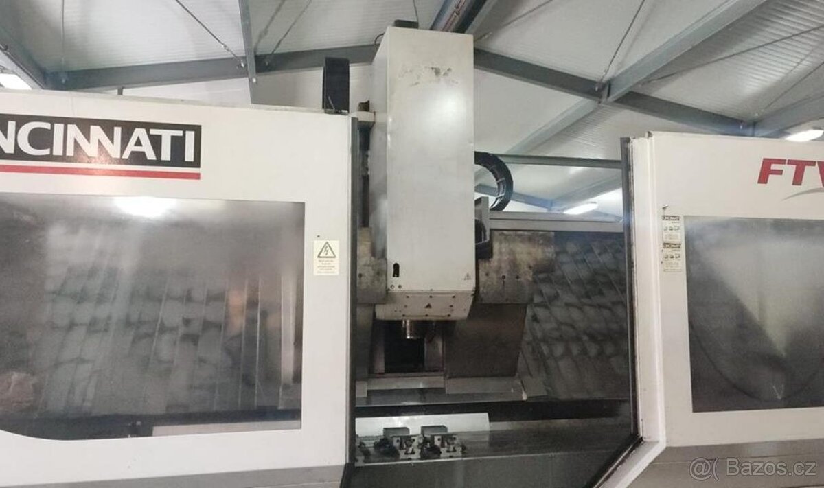 Obráběcí centrum (vertikální) Cincinnati FTV 850 (6502) - 9