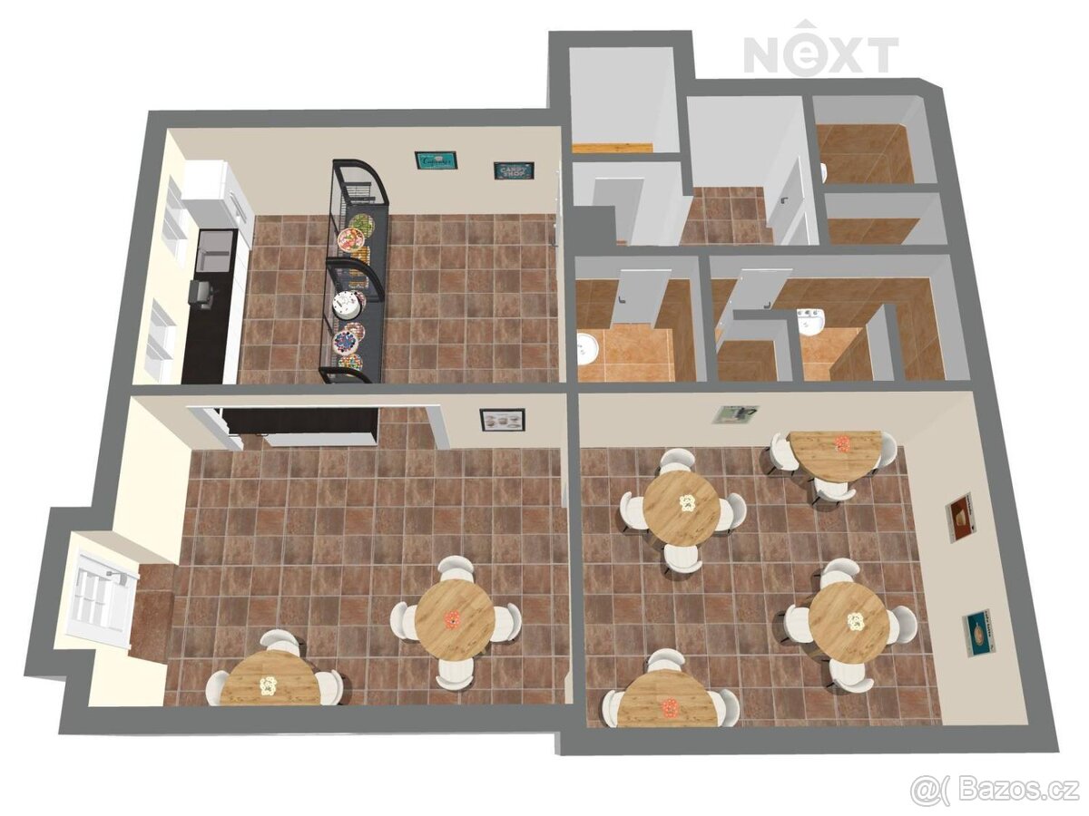 Prodej komerční Obchodní prostory, 98㎡ - 9