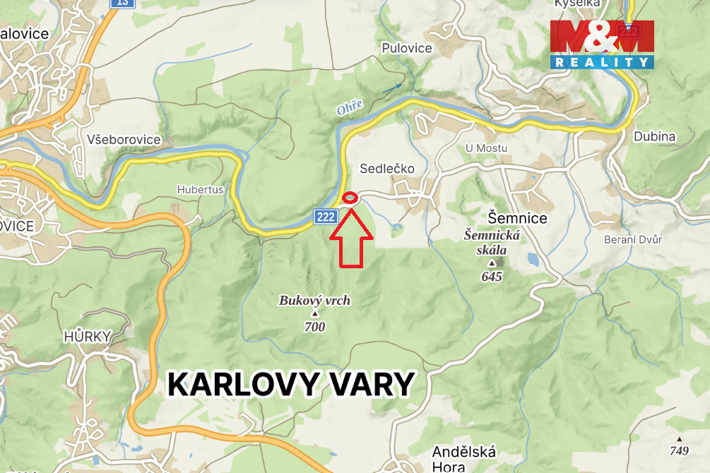 Prodej louky, 15115 m², Sedlečko - Šemnice - 9