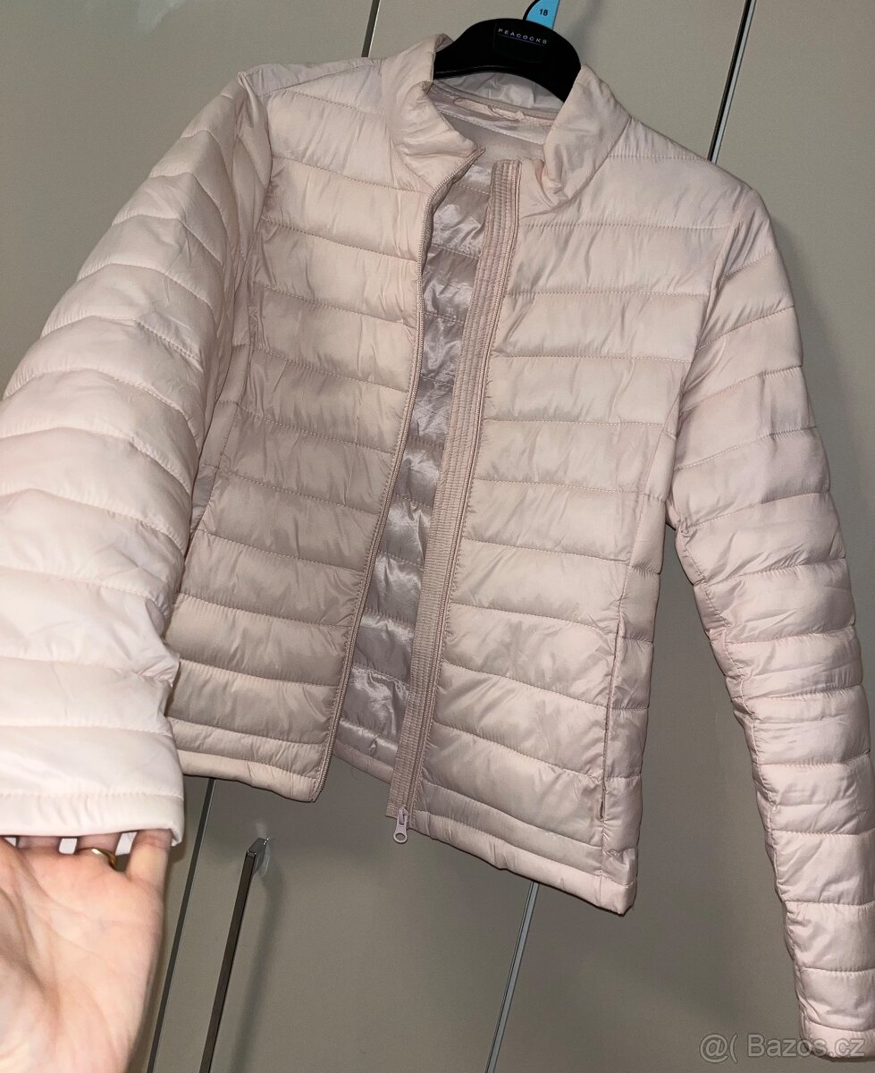 Luxusní stříbrná bunda friedy - 9