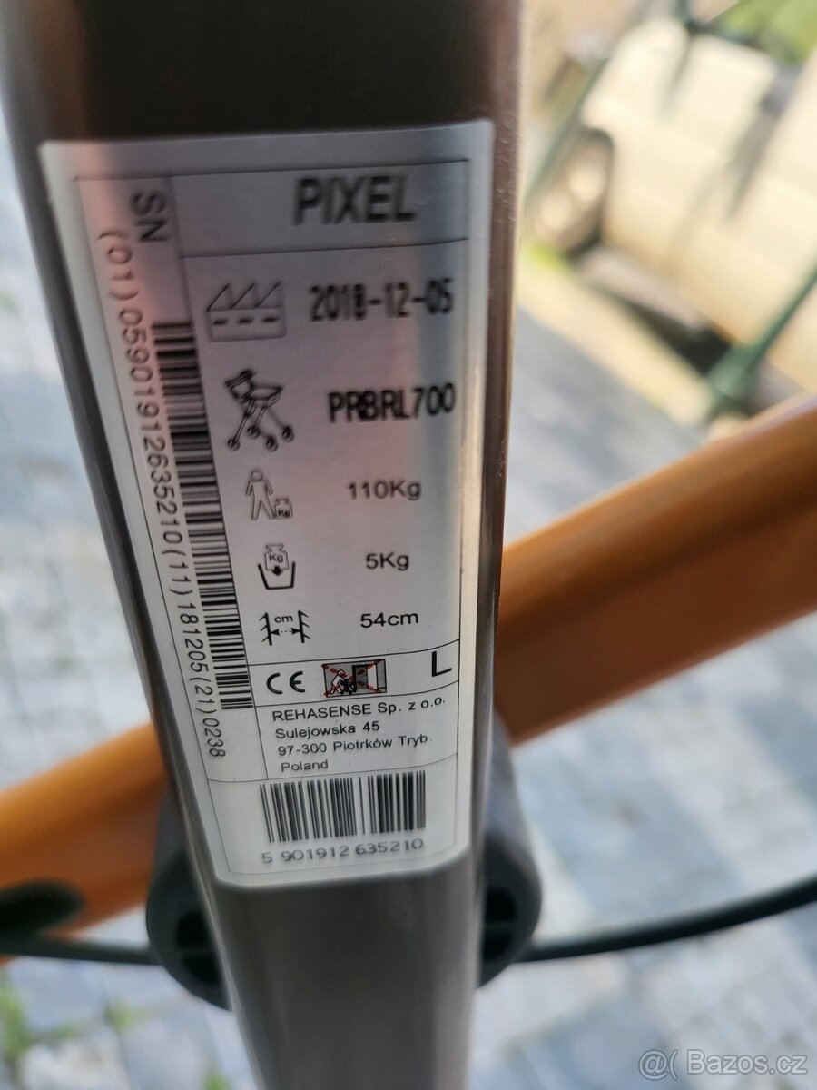 levně chodítko s látkovým košíčkem Pixel - 9