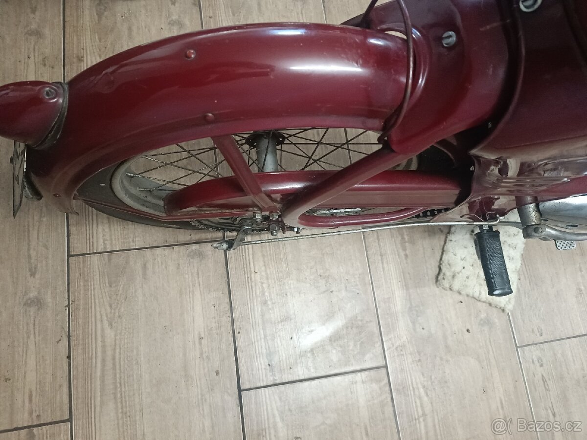 Jawa 550 pařez původní originál stav - 9