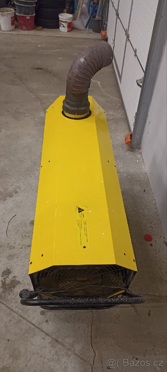 Naftové topení - dělo - 65kW - 9