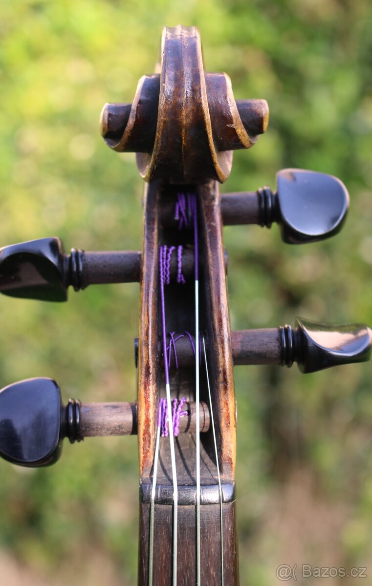 Staré německé housle od Louise LOWENDALL atelier - 9