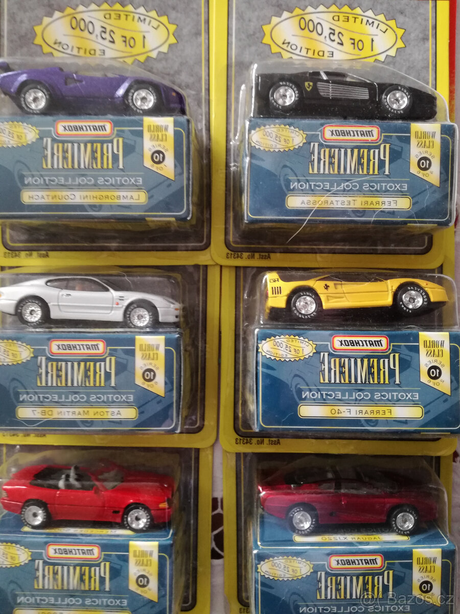 modely aut v serii matchbox premium - 9