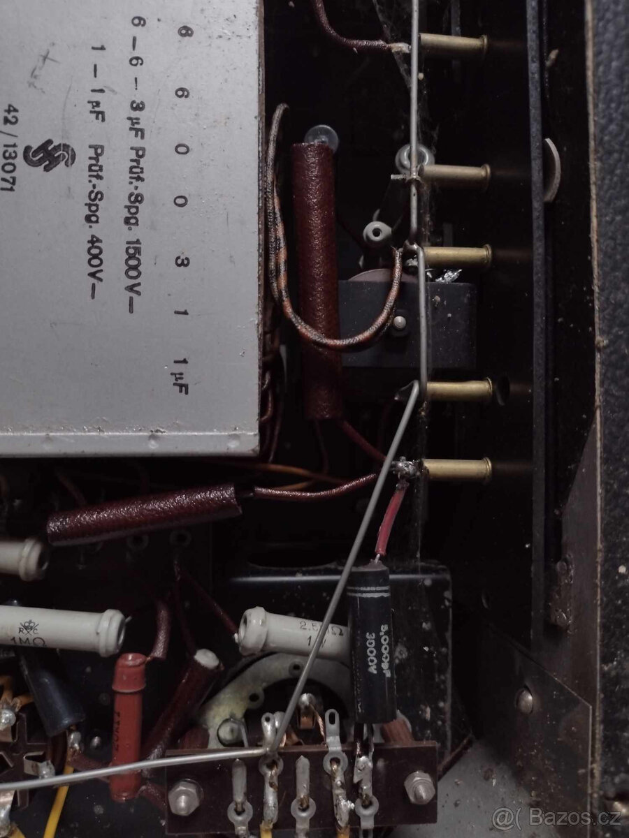 Starožitný zesilovač KLANGFILM 31612 - 9