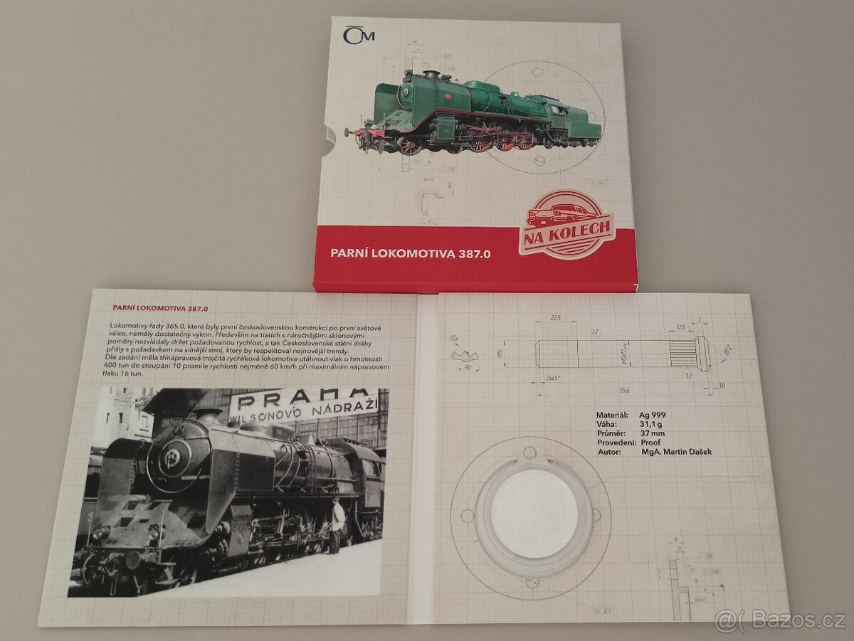 Sada 4 mincí ze série Na kolech 2023 - 9