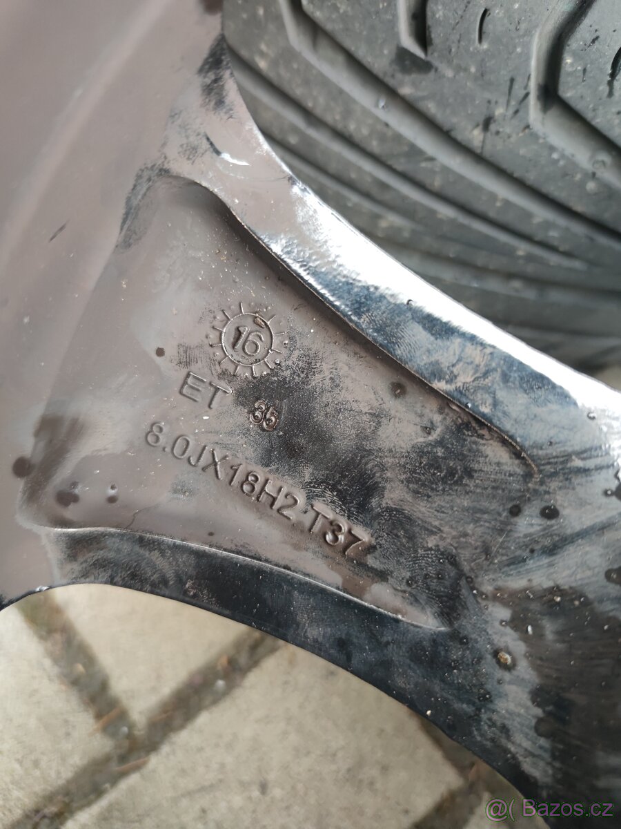 Alu kola 5x105 R18 225/40 - 9