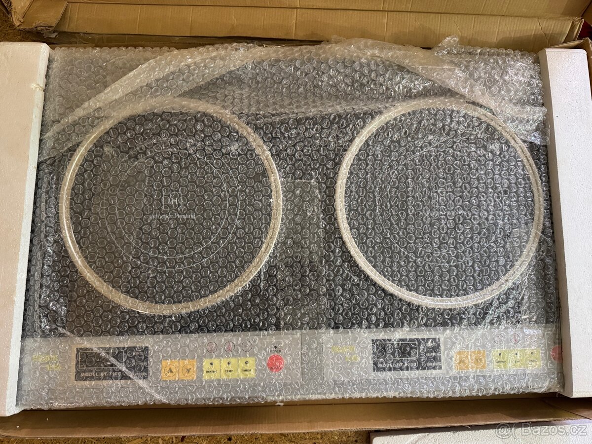 Indukční deska s dvěmi plotýnkami - 9