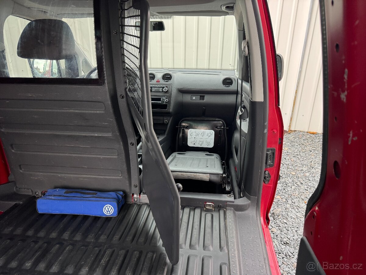 Volkswagen Caddy 1,6 TDI,75kW,2.maj.,původ ČR - 9