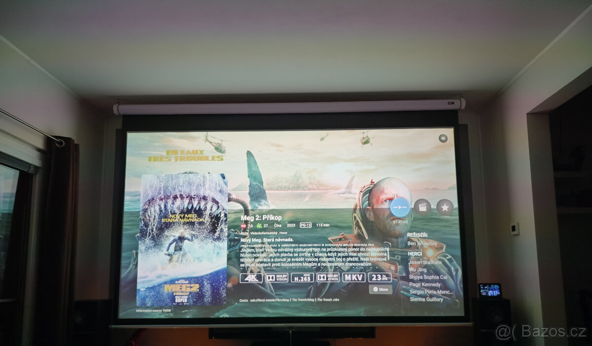 Prodám 4k, 3D, projektor BenQ W1720 - 9