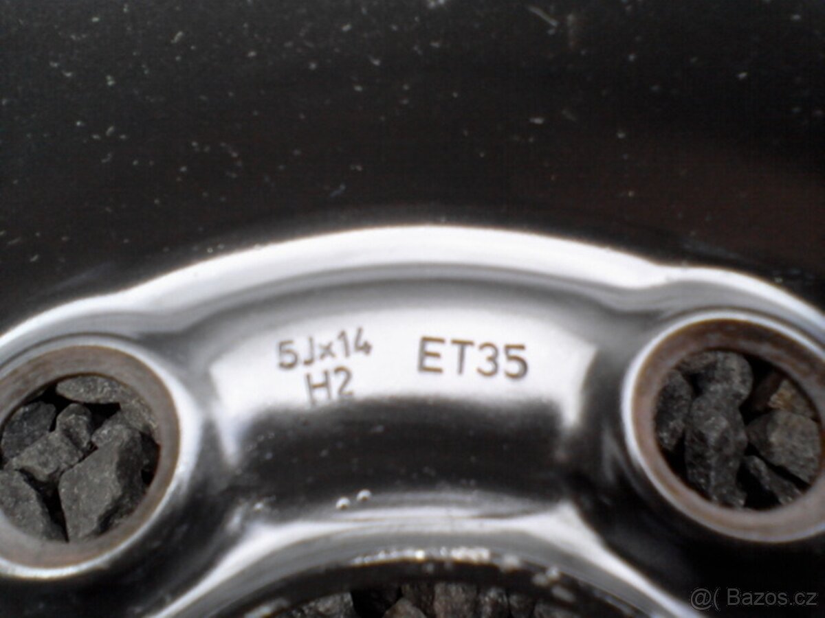 14 plechové disky Škoda Fabia I,II,III,Roomster,VW Polo - 9