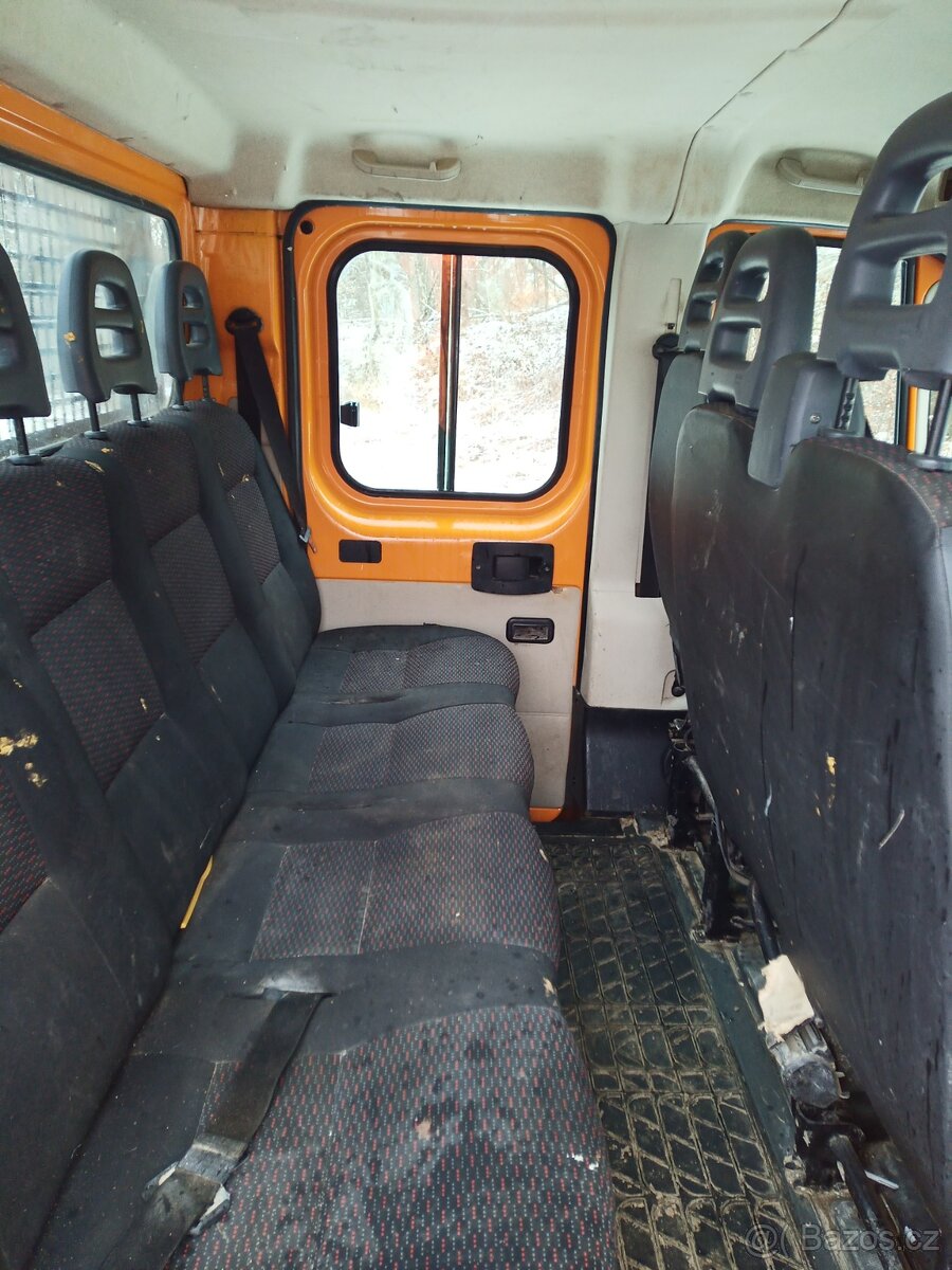 Peugeot boxer, valník 7 míst - 9