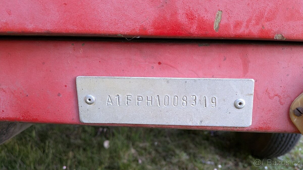 Hasičský přívěs PS 12 - 9