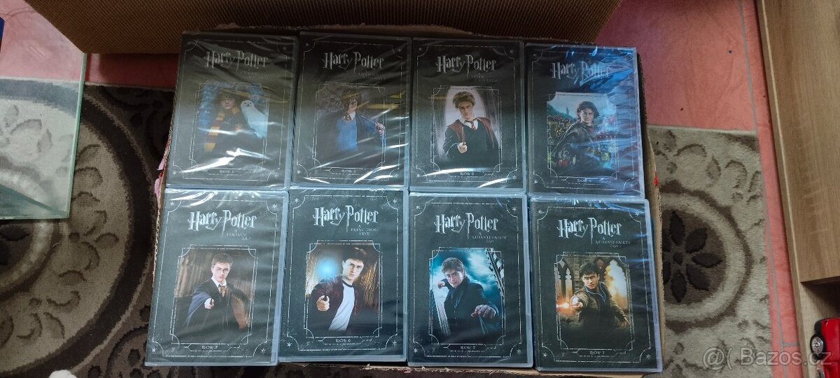 Harry Potter DVD nerozbalena. Mám jich od každého víc - 9