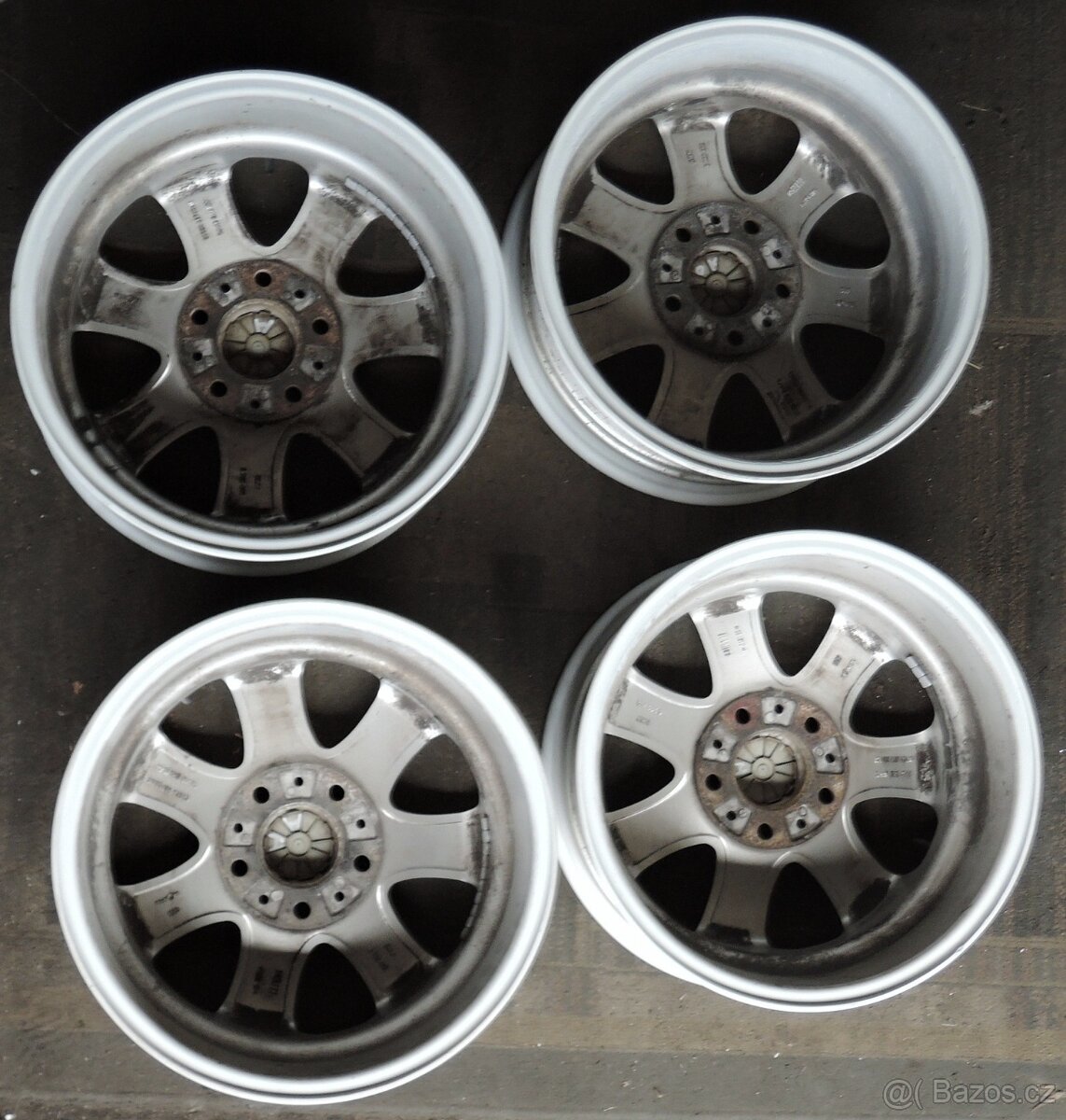 ALU disky BMW řady 1 Ronal 7x16 ET44 použité 4ks - 9