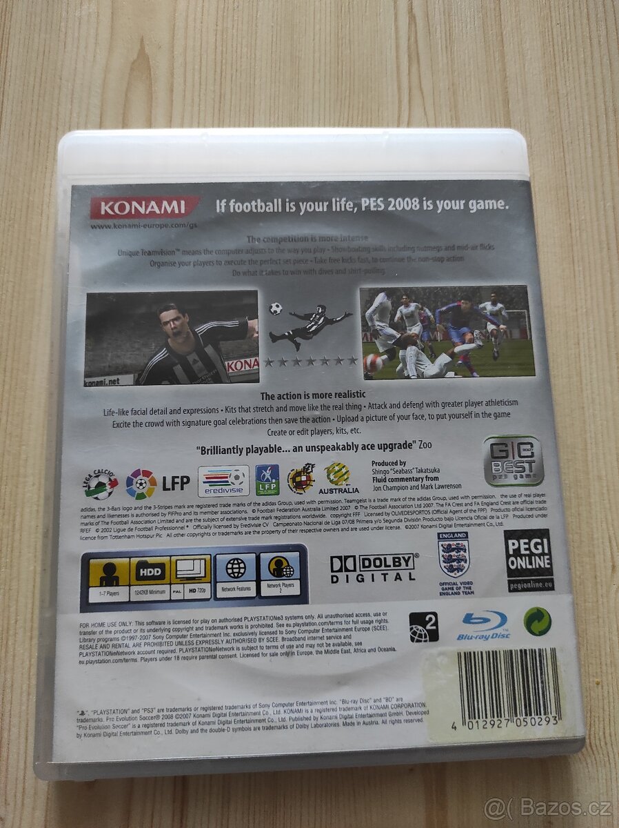 FIFA STREET, FIFA 08 a PES 2008 - 9