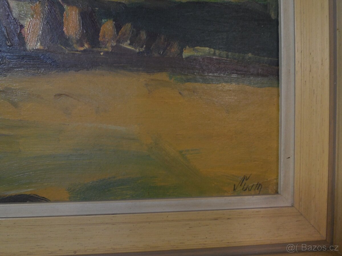 Staré chalupy ,Antonín Šustr, 12.6.1923 3 obrazy - 9