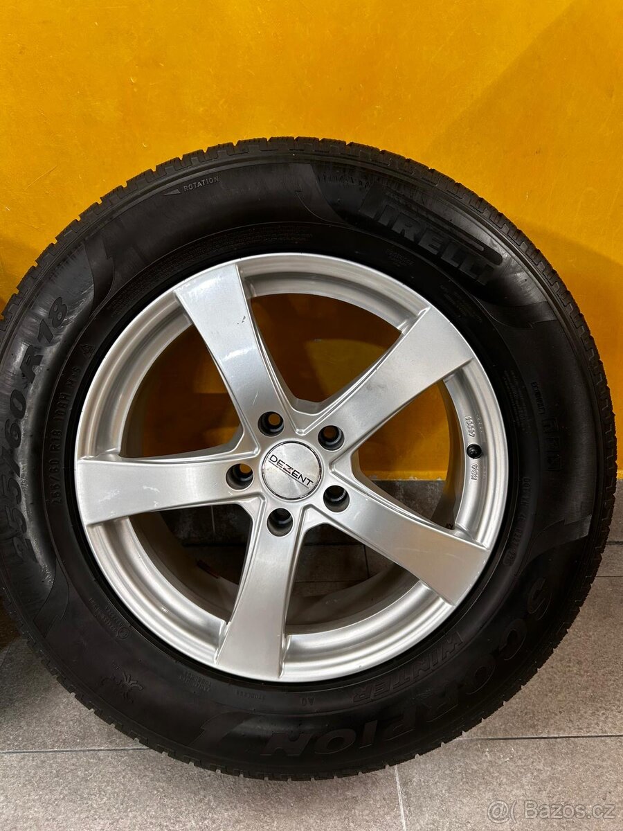 Zimní komplet s Pirelli Scorpion 255/60 R18 - 9