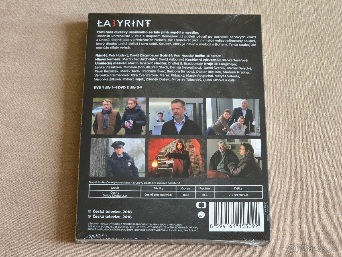 LABYRINT 1-3 (komplet, 3x 2 DVD digipack) - 9