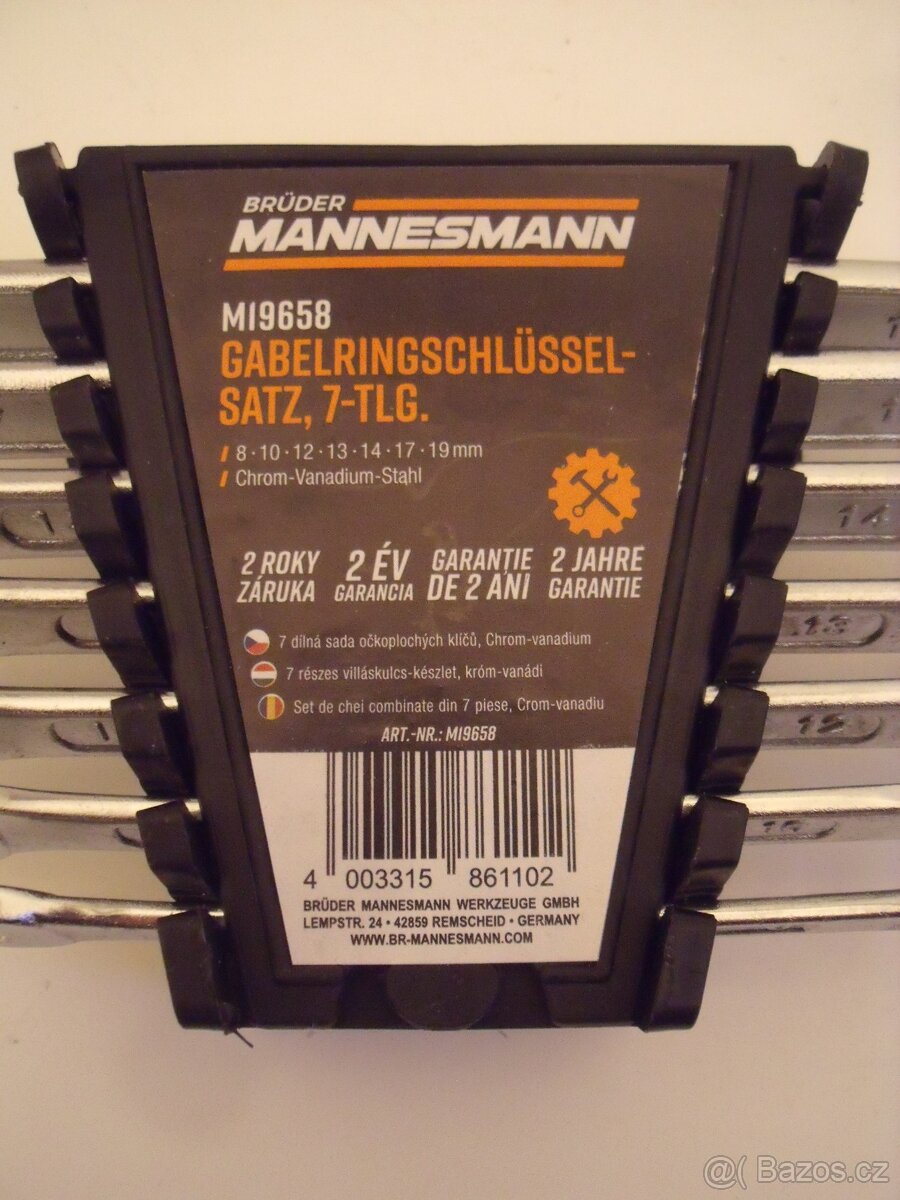 2 sady očkové klíče montážní - 9