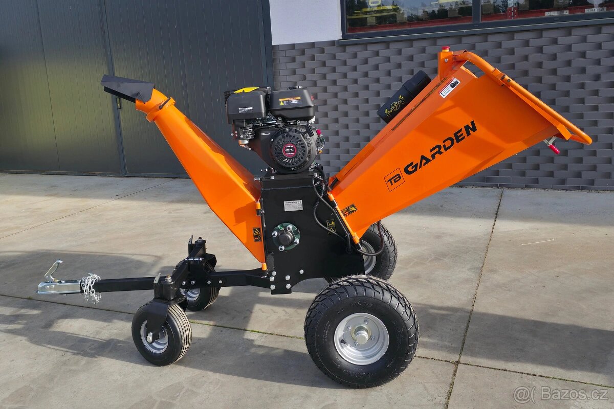 Štěpkovač drtič větví 15cm – benzínový P4206 - 9