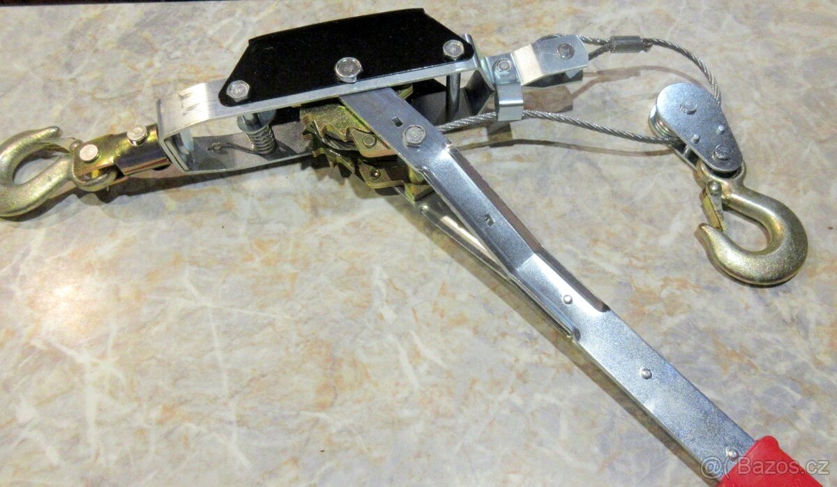 Lanový kladkostroj vyprošťovací 2T a 4T Marpol 2,5m kabel - 9