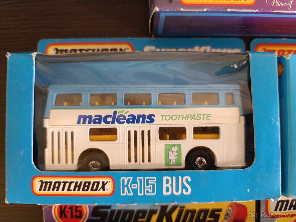 Matchbox SuperKings K-15 London Bus - 11ks RARITA. - 9
