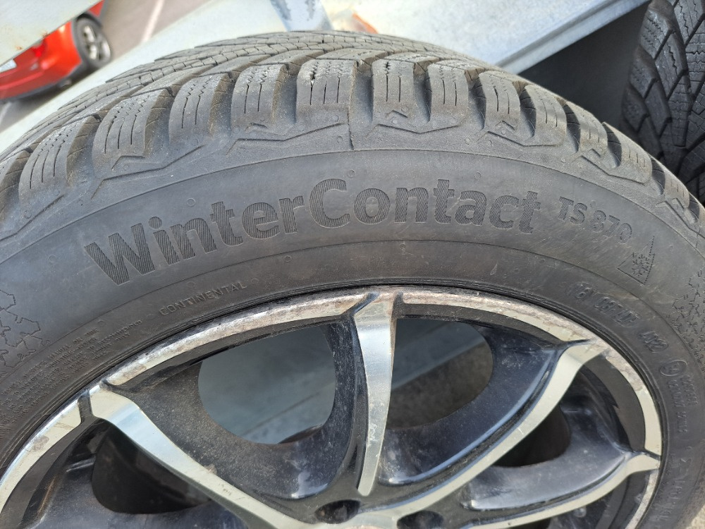 185/55 r15 82 T Continental WinterContact TS 870+ litá kola - 9