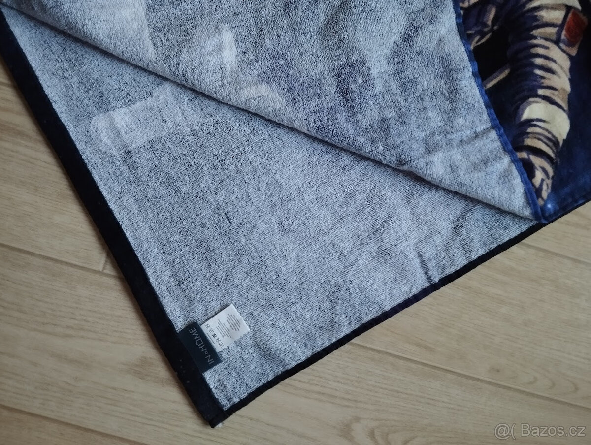 Dětské pončo 55x110 cm-Kosmonaut / Mořský svět N.O.V.É. - 9