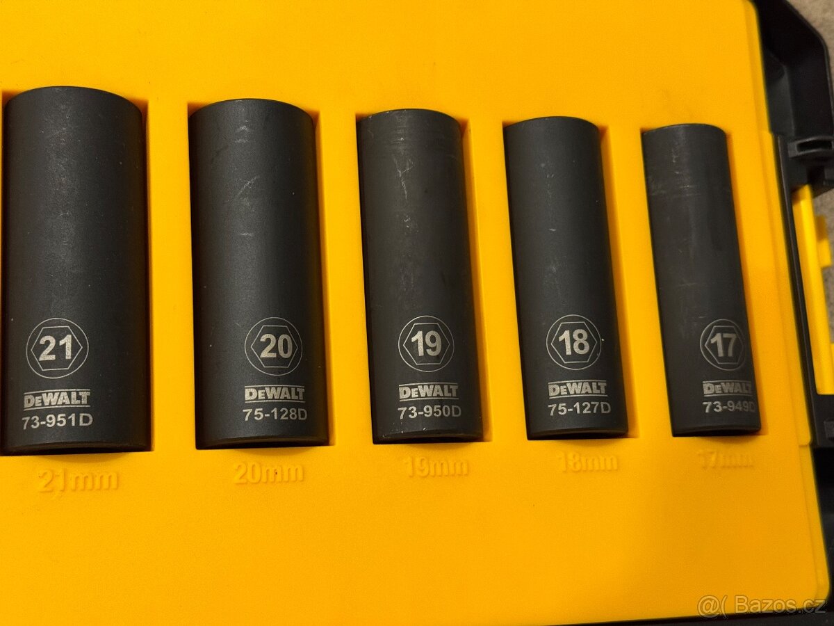 Dewalt DWMT74737-0 – 7dílná sada rázových hlavic 1/2 - 9