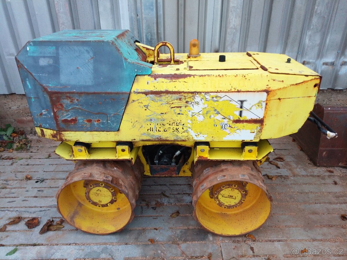 příkopový válec RAMAX 1515,jezek,jezkovy válec,hutnení,wacke - 9