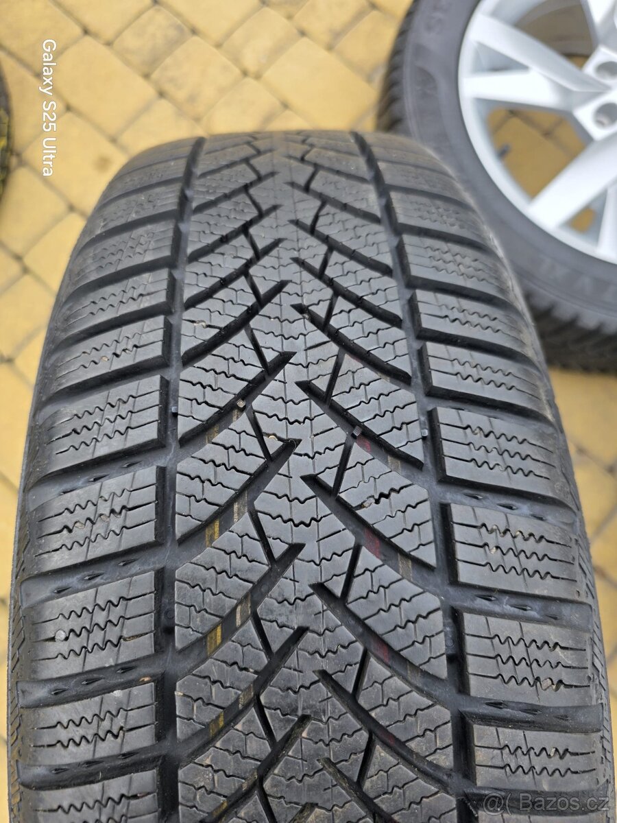 Alu kola zimní sada 5x112 17" Škoda Octavia 4 - 9