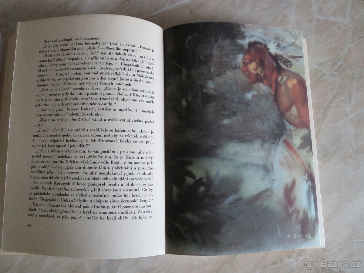 DOBRODRUŽNÉ,POSLEDNÍ MOHYKÁN 1948.il.BURIAN - 9