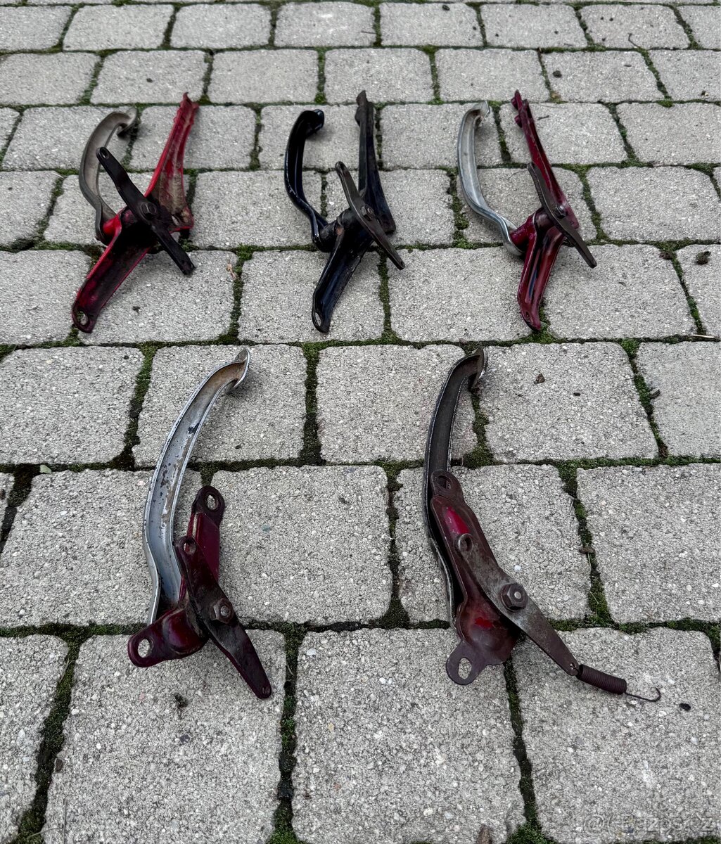 Jawa ČZ kývačka, ČZ - brzdové páky - 9