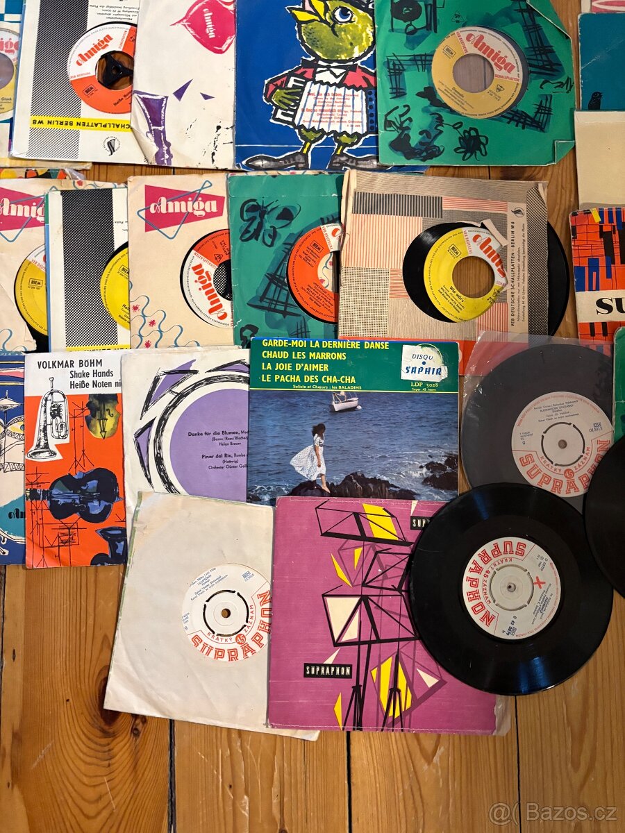 31 SP gramofónových desek mix - 9