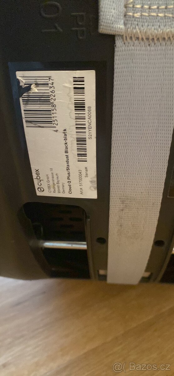 Autosedačka Cybex Cloud Q Plus Stardust Black, 0-13kg - 9