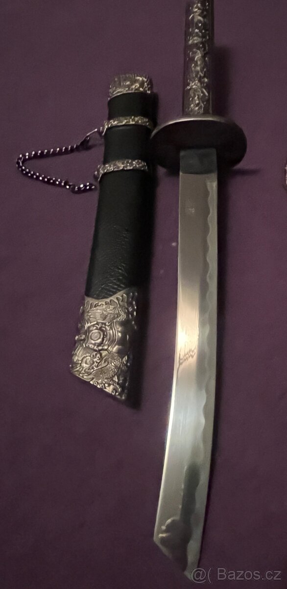Sada 3 dekorativních mečů/dýk – 50 cm + 60 cm - 9